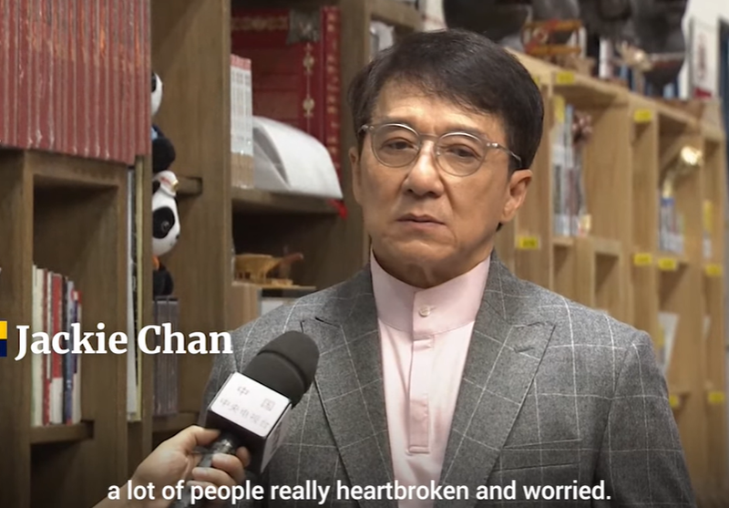 Jackie Chan, Foto: Captura video