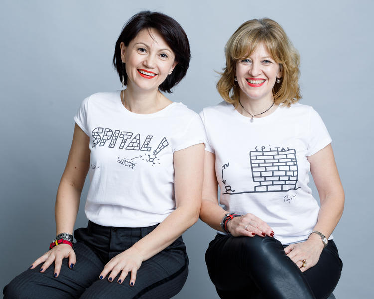 Carmen Uscatu si Oana Gheorghiu, Foto: Arhiva personala