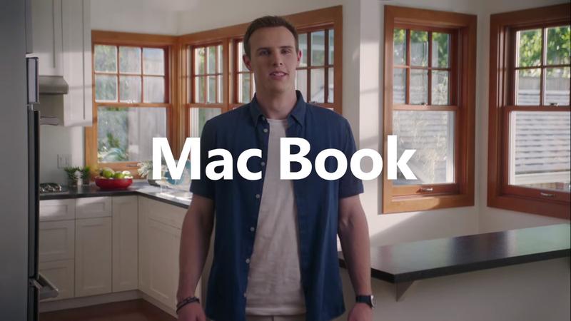 Mac Book in reclama Microsoft, Foto: Captura YouTube - Microsoft Surface