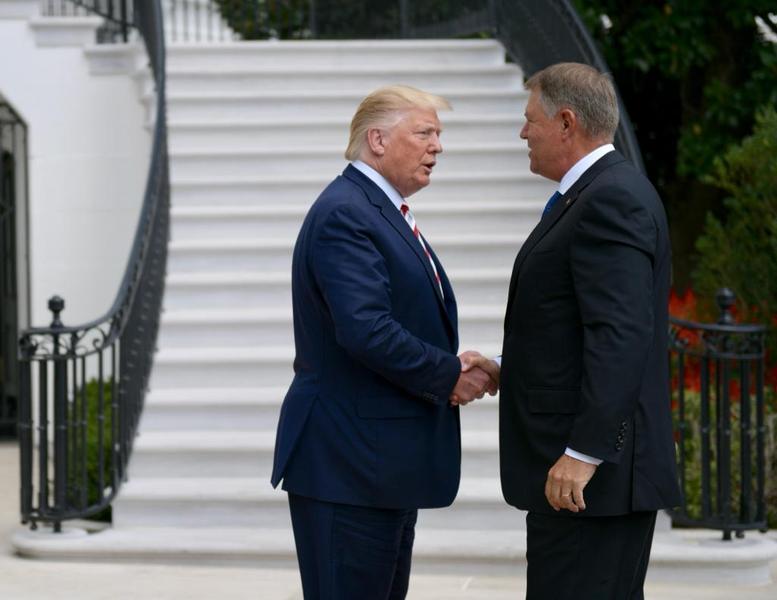 Donald Trump si Klaus Iohannis, Foto: Administratia Prezidentiala