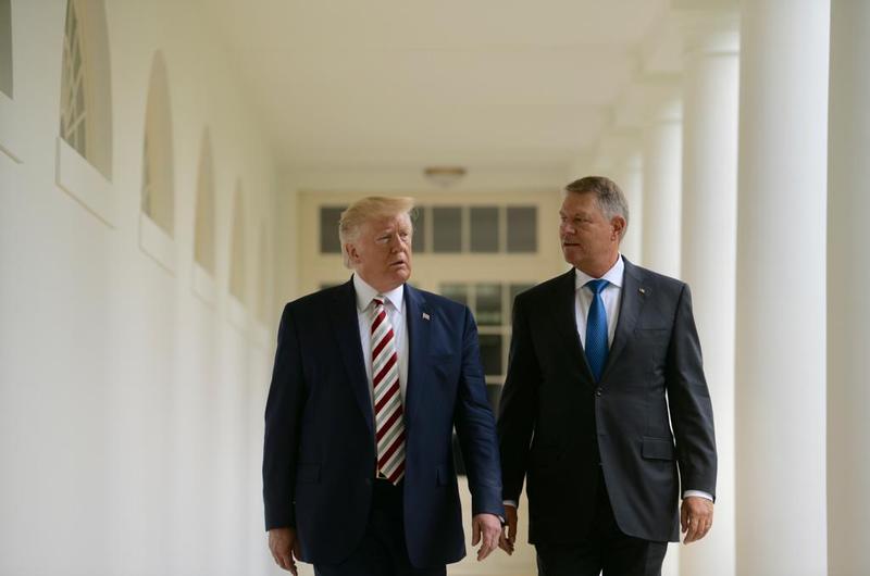 Donald Trump si Klaus Iohannis, Foto: Administratia Prezidentiala