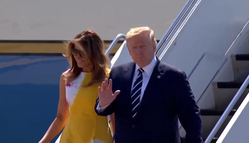 Donald Trump si Melania, Foto: Captura YouTube