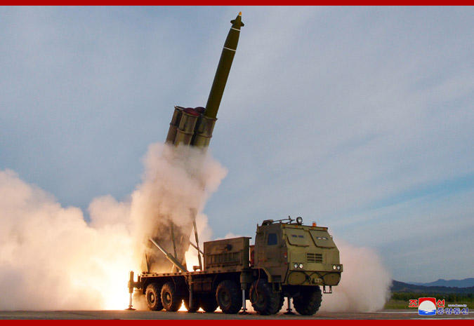 Test cu rachete in Coreea de Nord 4, Foto: KCNA
