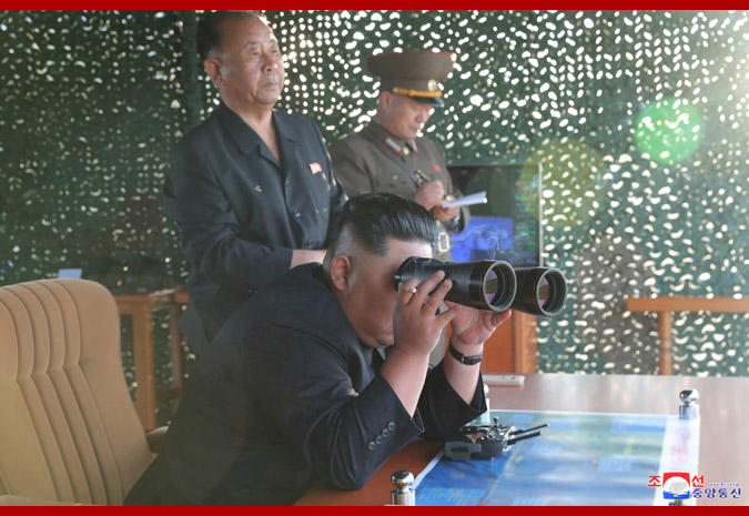 Test cu rachete in Coreea de Nord, Foto: KCNA