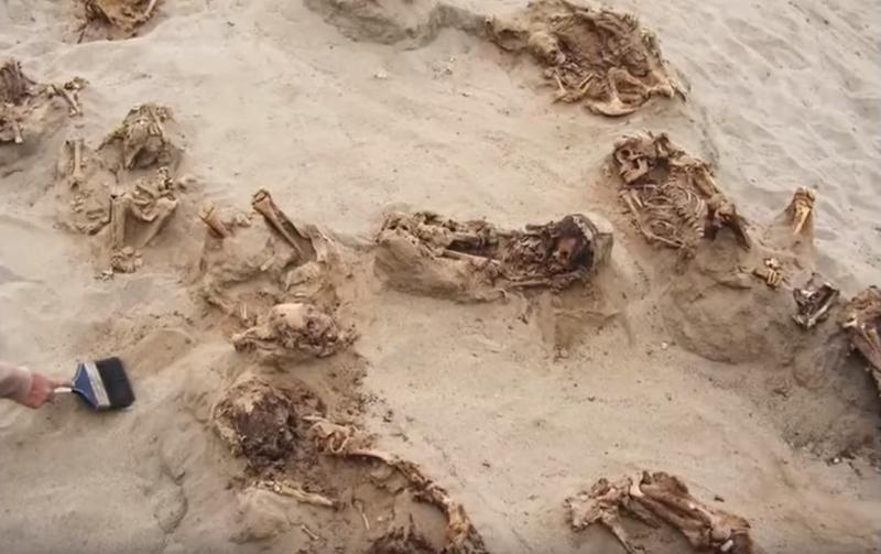 Copii sacrificati (foto arhiva), Foto: Captura YouTube