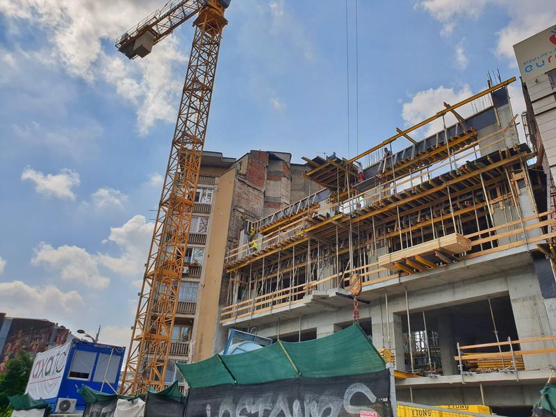 Santier in Bucuresti, Foto: Hotnews