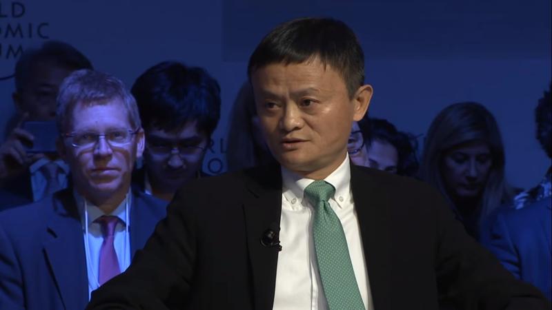 Jack Ma, fondator Alibaba.com, Foto: Captura YouTube - World Economic Forum