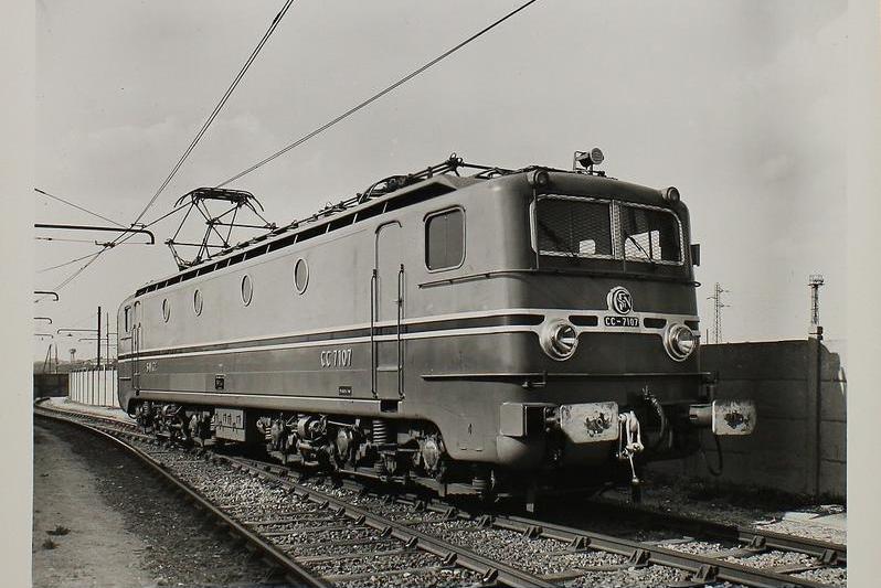 Locomotiva electrica CC 7107, Foto: SNCF Archives