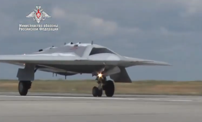 Suhoi S-70 Okhotnik-B, Foto: Captura YouTube