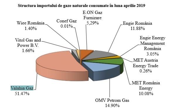 Structura importului, Foto: ANRE