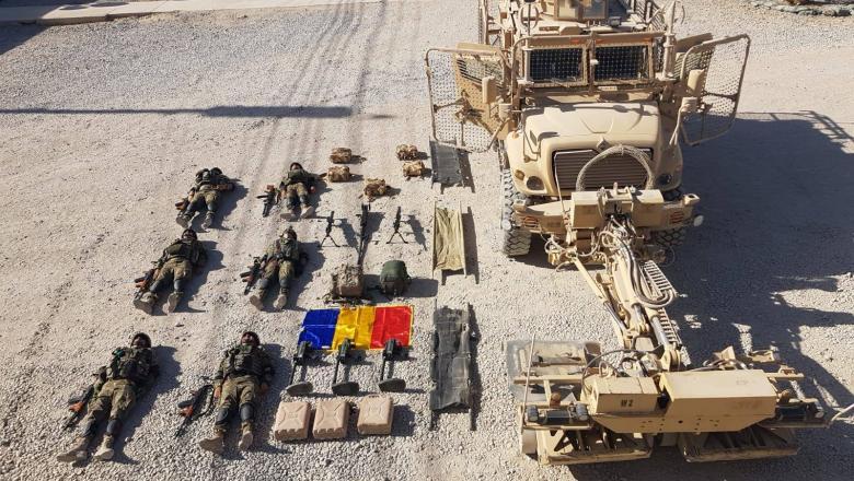 Militari romani in Afganistan, Foto: Facebook/MApN