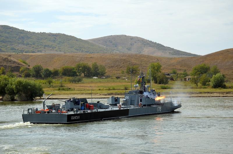 Exercitiu militar pe Dunare, Foto: Fortele Navale Romane