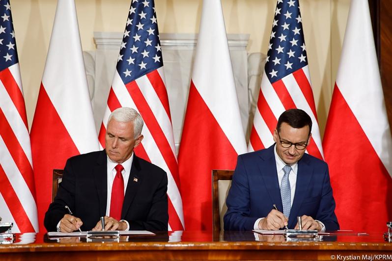 Declaratie comună 5G Polonia-USA, Foto: www.premier.gov.pl