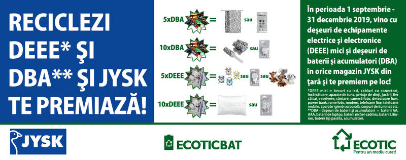 JYSK și ECOTIC premiază inițiativele de reciclare, Foto: ecotic