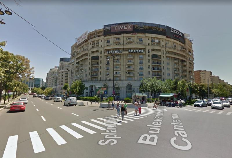 Blocul in care functioneaza ambasada ISraelului, Foto: Google Street View