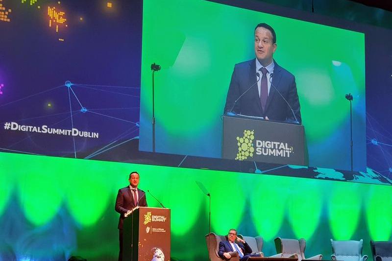 Premierul irlandez la summit=ul digital de la Dublin, Foto: Hotnews