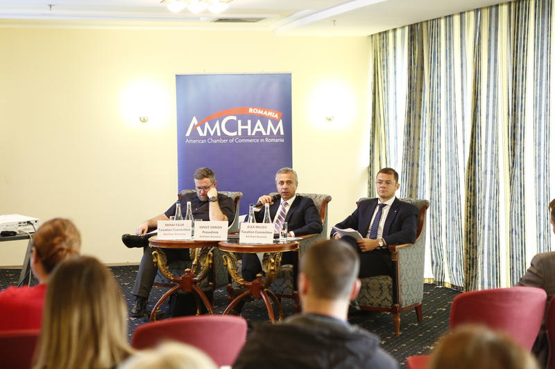 Conferinta de presa AmCham, Foto: AmCham