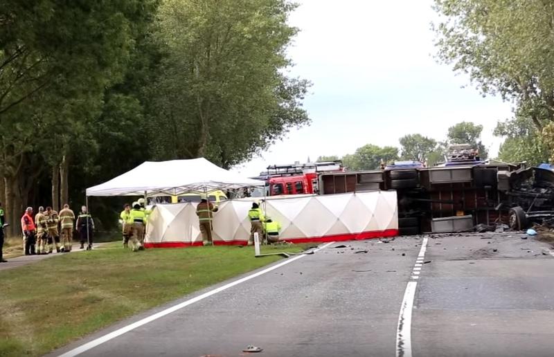 Accidentul in care s-a sinucis Joop V, Foto: Captura YouTube