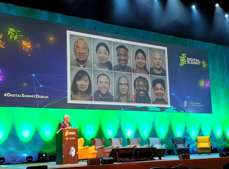 John Frank, vorbind la summit-ul de la Dublin, Foto: Hotnews