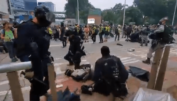 arestari la Hong Kong, Foto: Hotnews