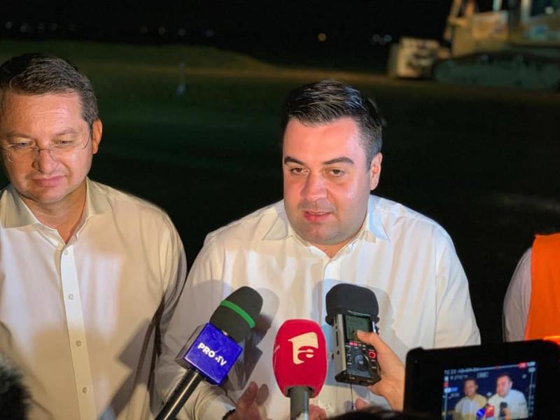 Razvan Cuc, pe santier, Foto: Facebook/ Razvan Cuc