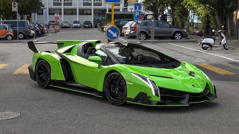 Lamborghini Veneno Roadster, Foto: YouTube