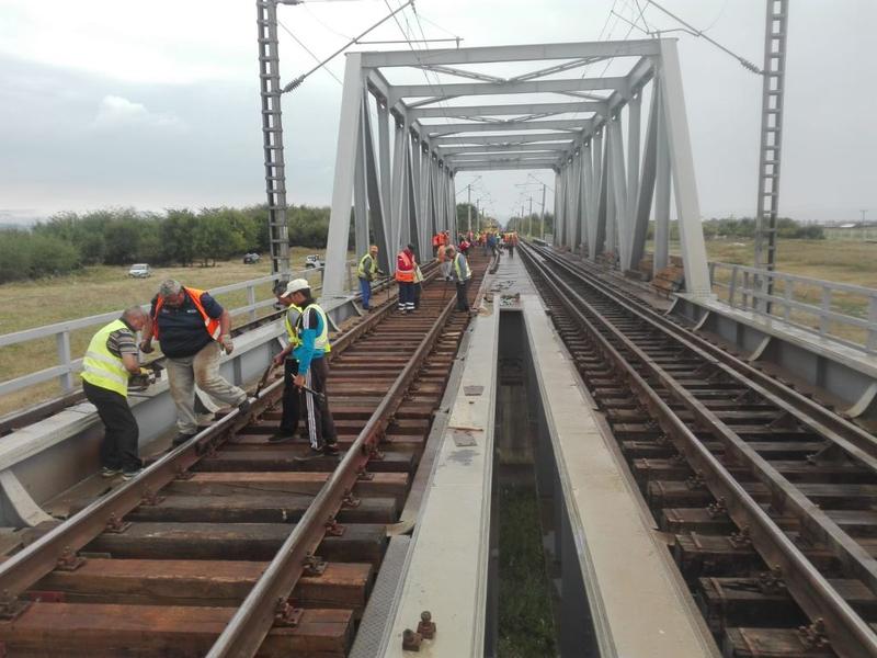 Lucrari feroviare, Foto: CFR Infrastructura