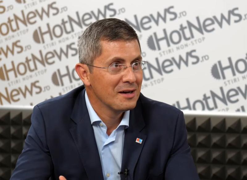 Dan Barna în studioul HotNews.ro, Foto: Hotnews