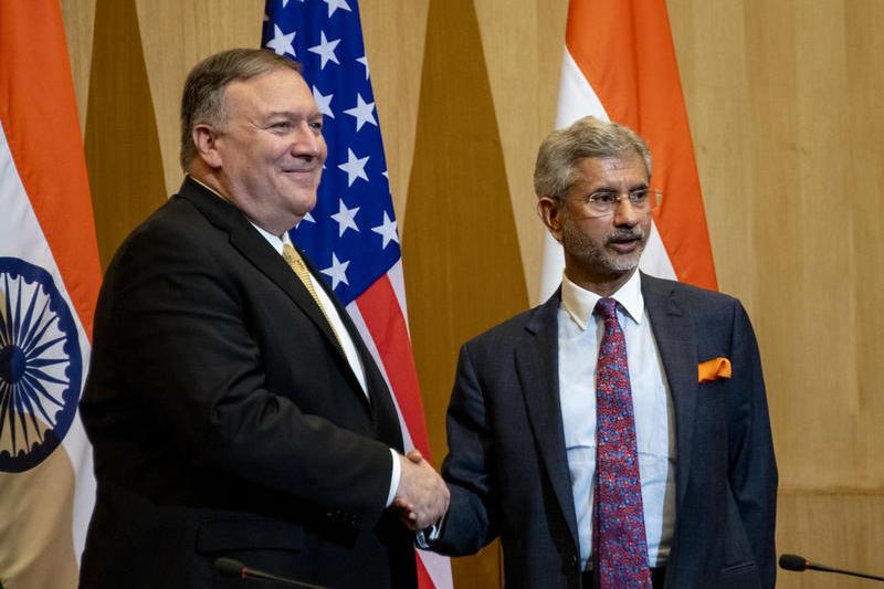 Jaishankar si Pompeo, Foto: Flickr