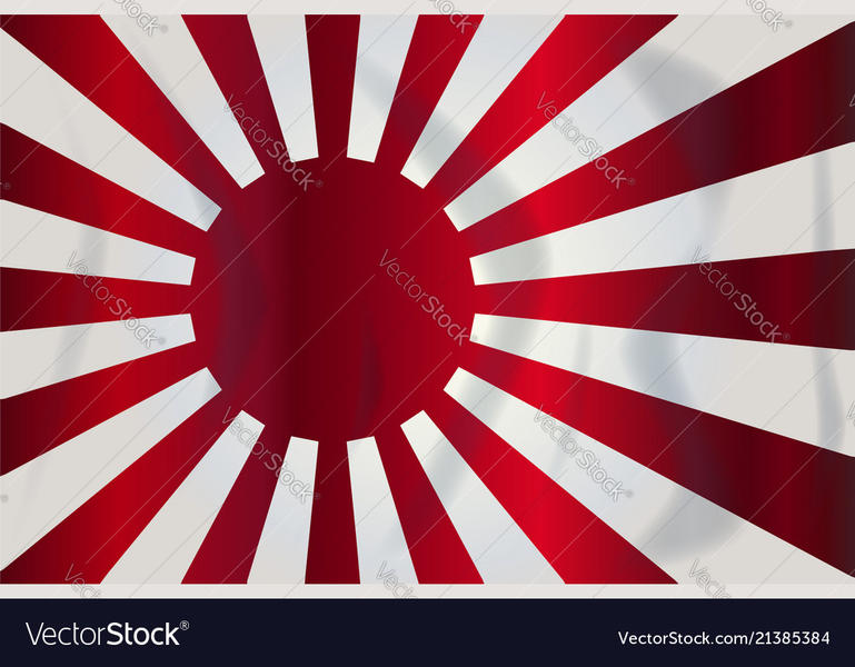 Drapel Japonia, Foto: Vector