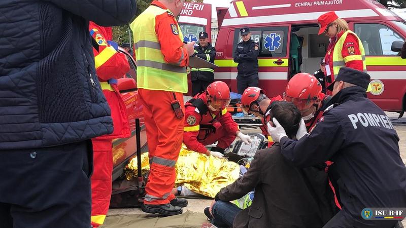 Interventie ISU, Foto: ISU Bucuresti-Ilfov