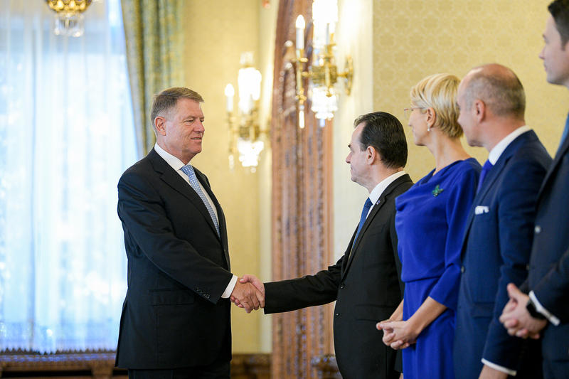 Klaus Iohannis si Ludovic Orban, Foto: Presidency.ro