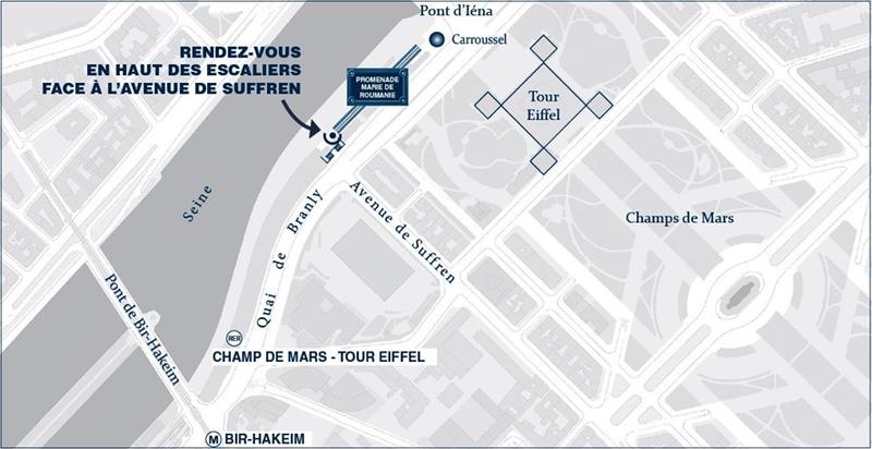 Promenade Marie de Roumanie, Foto: Ambasada Romaniei in Franta