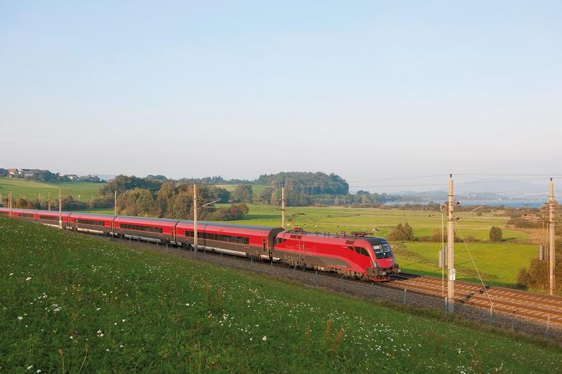 Tren austriac Railjet, Foto: OBB