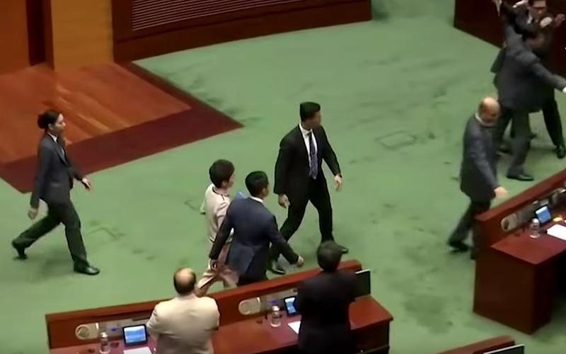 Carrie Lam, Foto: Captura YouTube