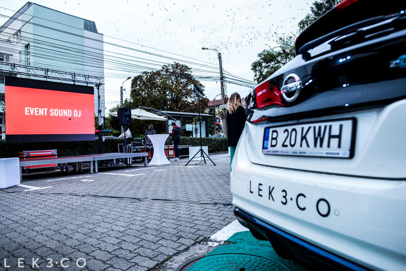 LEK3.CO inaugurează cea mai mare infrastructură publică de încărcare electrică din România, Foto: LEK3.CO