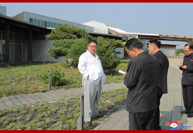 Kim Jong Un la Kumgang, Foto: KCNA