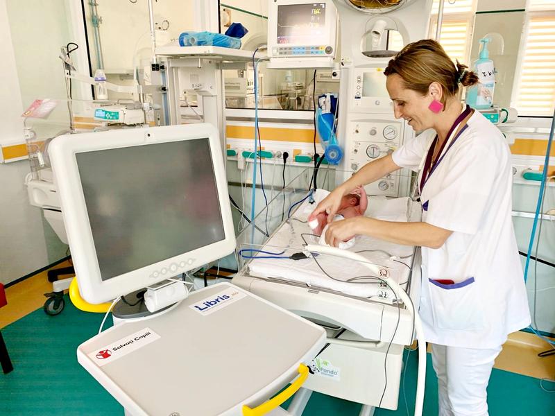 Aparatura donata de Salvati Copiii, Foto: Hotnews