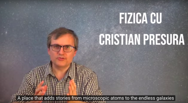 fizicianul Cristian Presură, Foto: Screenshot via Youtube