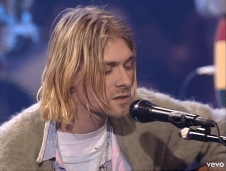 Kurt Cobain, Foto: Captura video