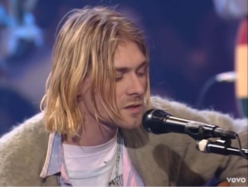Kurt Cobain, Foto: Captura video