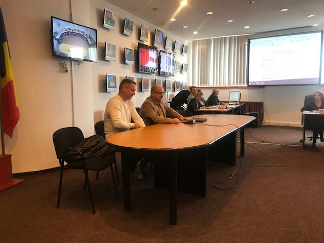 Reprezentantii Realitatea TV, marti la CNA, Foto: Hotnews