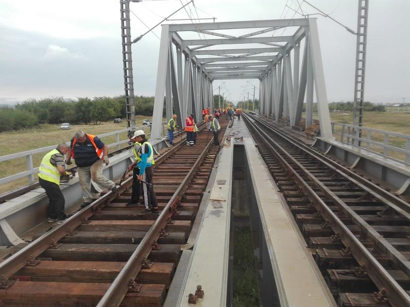 Lucrari feroviare, Foto: CFR Infrastructura