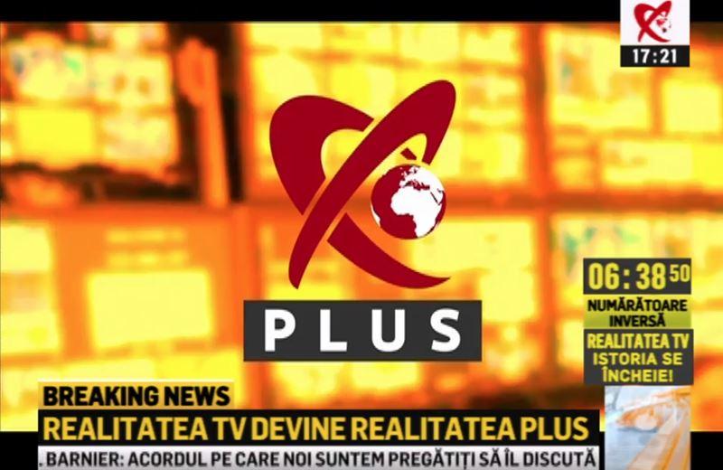 Realitatea Plus - numaratoare inversa, Foto: Captura Realitatea TV
