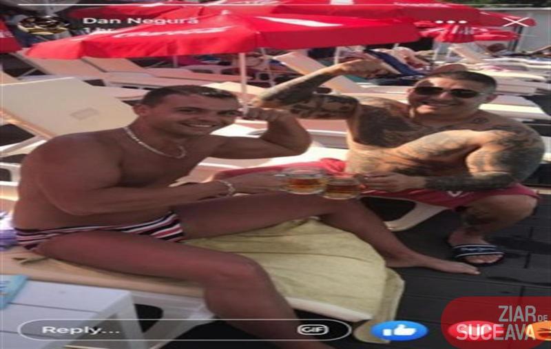 Politist alaturi de Adrian Corduneanu, Foto: Ziar de Suceava