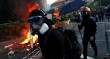 Proteste Hong Kong, Foto: Captura YouTube