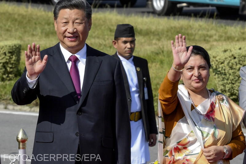 Presedintele Xi Jinping in Nepal, Foto: Xinhua