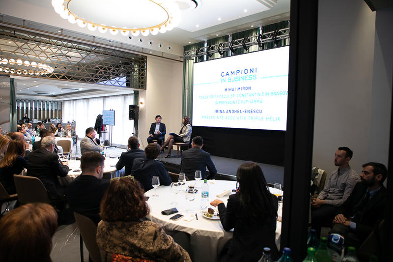 Mihai Miron & Irina Anghel-Enescu , Foto: Campioni in Business