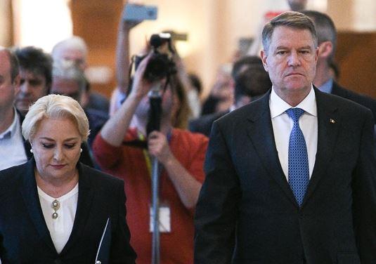 Klaus Iohannis si Viorica Dancila, Foto: Presidency.ro