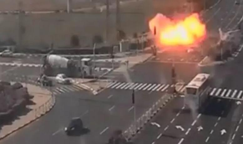 Atac in Israel, Foto: Captura video
